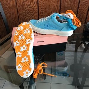 Sold.CONVERSE X GOLF LE FLEUR (BLUE)